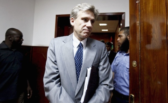 Deceased U.S. ambassador to Libya, Christopher Stevens.
