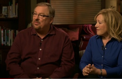 Rick and Kay Warren speak about their son's struggle with mental illness in an interview with CNN's Piers Morgan.