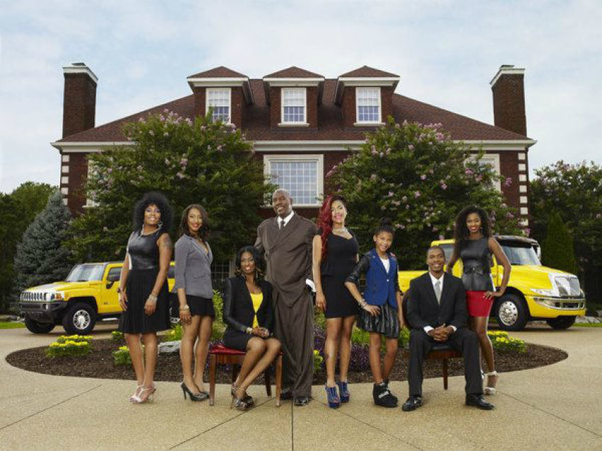 Britney Tankard, Cyrene Tankard, Jewel Tankard, Ben Tankard, Brooklyn Tankard, Diamond Tankard, Benji Tankard Jr., and Shanira Tankard star in the Bravo docu-series "Thicker Than Water."