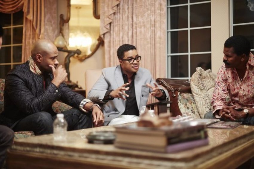 Pastor Wayne Chaney, Bishop Clarence McClendon and Bishop Ron Gibson in "Preachers of L.A."