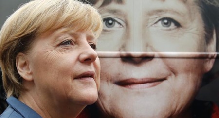 German Chancellor Angela Merkel.