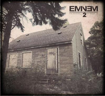 Eminem MMLP2 cover.