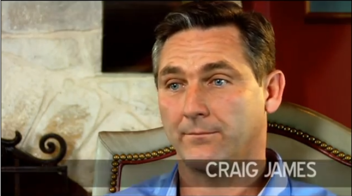 Former ESPN broadcaster and ex-NFL player, Craig James.