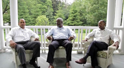 Louis C. Love Jr., pastor of New Life Fellowship Church in Vernon Hills, Ind., Thabiti Anyabwile, senior pastor of First Baptist Church of Grand Cayman (Cayman Islands) and Anthony J. Carter, lead pastor of East Point Church, in East Point, Ga. discuss their main hopes for The Front Porch.