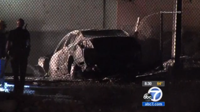 5 die in car crash in Burbank, California.