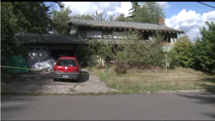 The house in Seattle, Wash., where a 4-year-old boy was found unconscious.