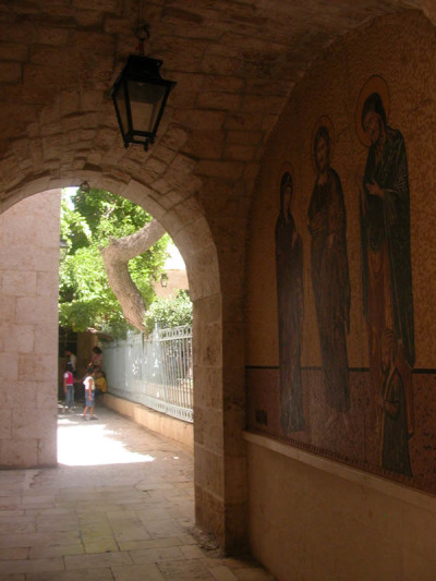 A monastery in Saidnaya, which is the latest historically Christian city to find itself as the center of conflict.