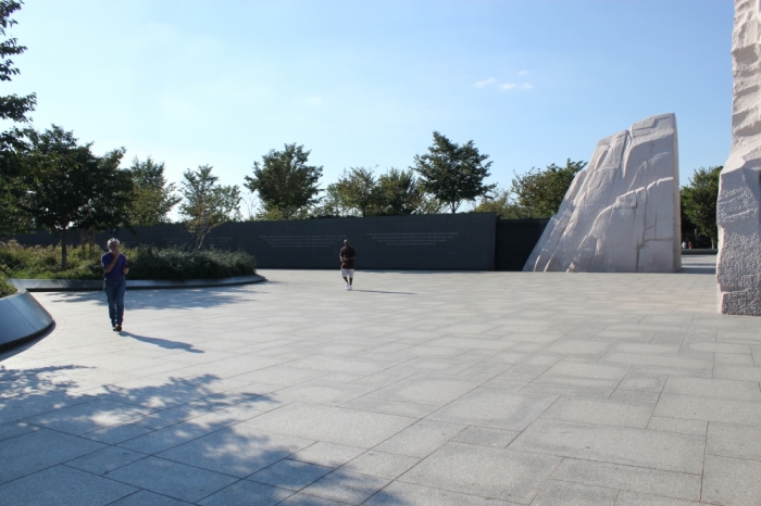 MLK Memorial during the government shutdown, Washington, D.C., Oct. 2, 2013.