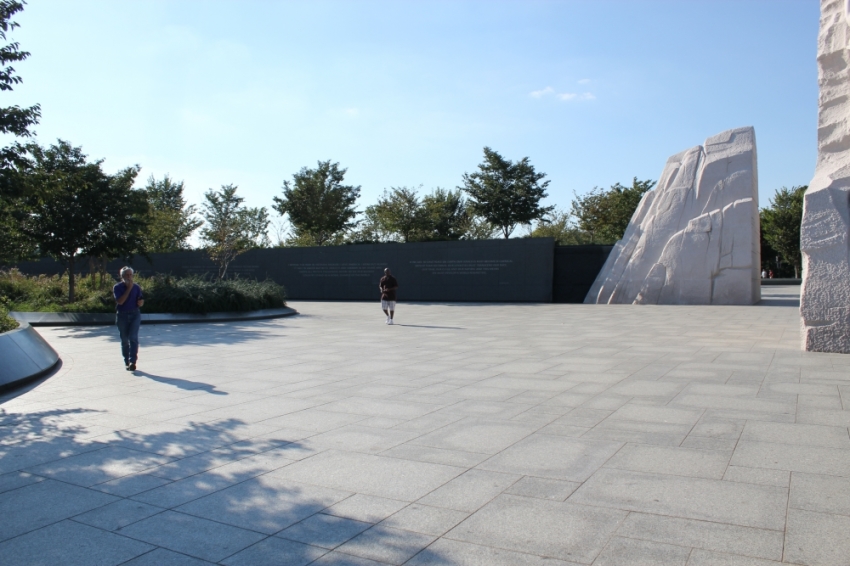 MLK Memorial during the government shutdown, Washington, D.C., Oct. 2, 2013.