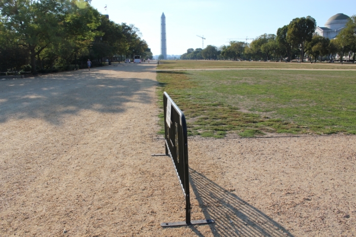 Washington, D.C., during the government shutdown, Oct. 2, 2013