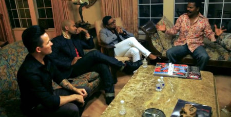 The Christian ministers gather at Bishop Gibson's