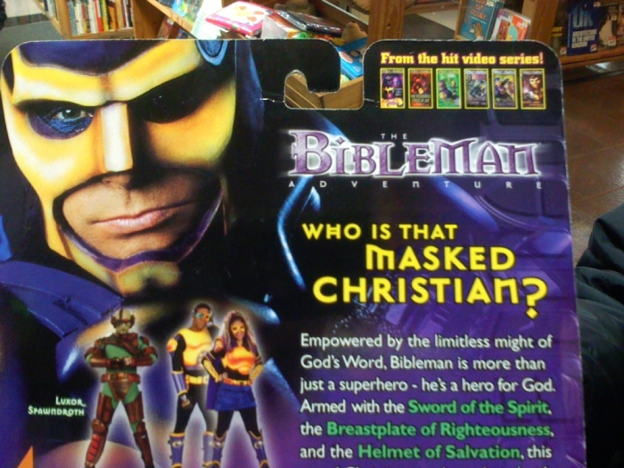 Willie Aames of 8 is Enough player Bibleman for many years.
