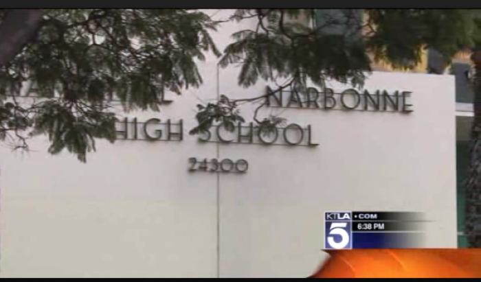 Narbonne High School in California.