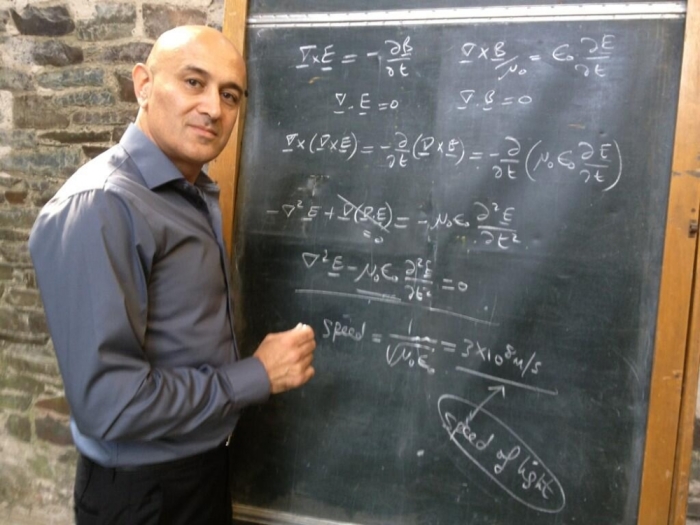 Theoretical physicist and president of the British Humanist Association Professor Jim Al-Khalili.