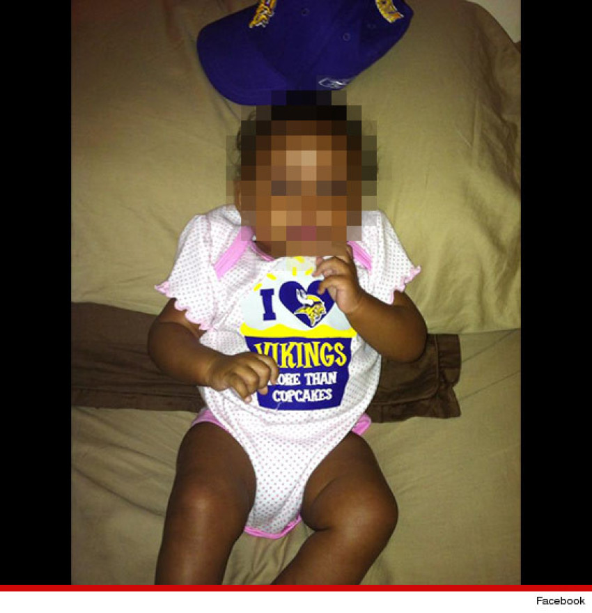 Adrian Peterson's alleged secret daughter.