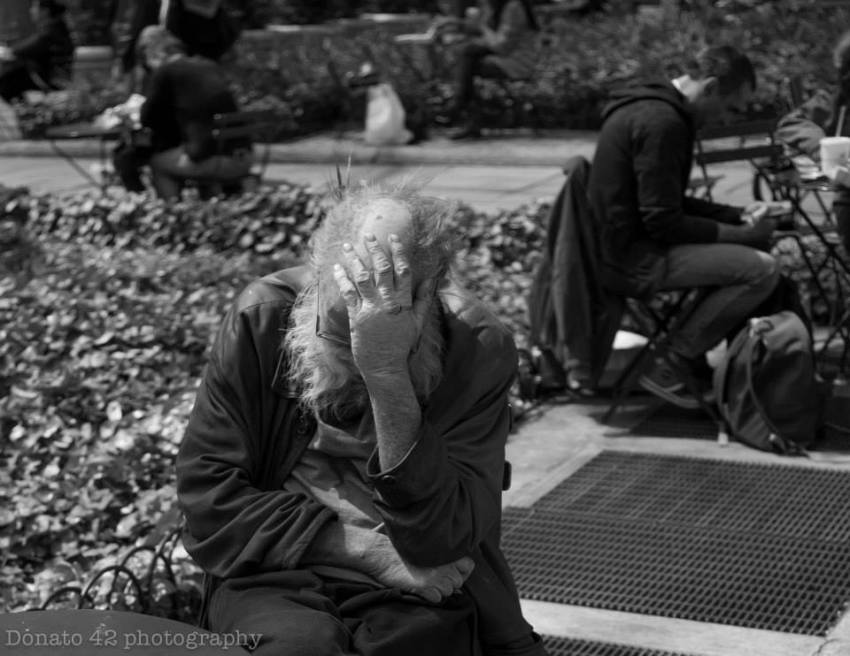 Faceless Project aims to bring awareness to NYC's homeless by giving them a 