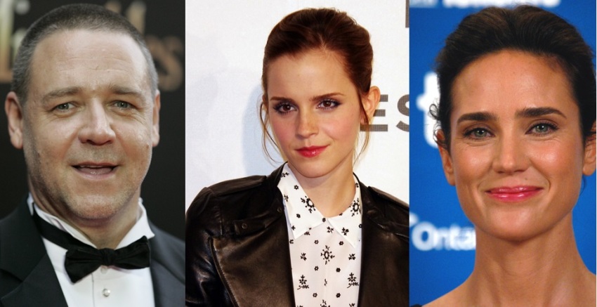 Russell Crowe, Emma Watson and Jennifer Connelly all star in Darren Aronofsky's upcoming film, 