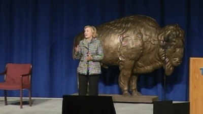 Former Secretary of State Hillary Clinton