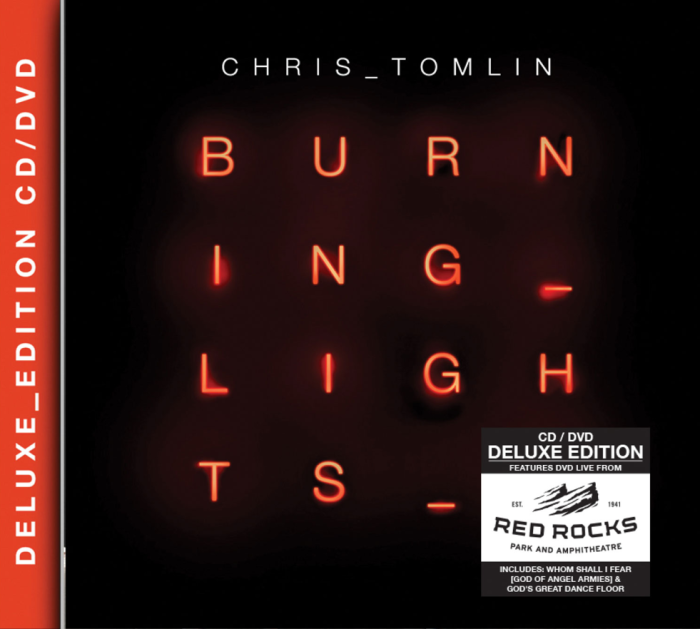 Burning Lights Tour CD/DVD Album cover.
