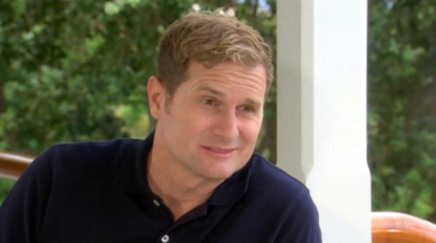 Author and former megachurch pastor Rob Bell speaks with Oprah Winfrey on "Super Soul Sunday" on OWN during a Nov. 3, 2013, broadcast.