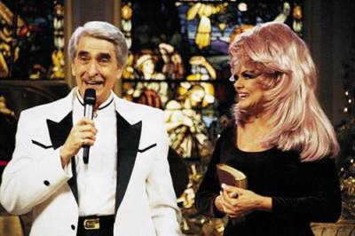 Trinity Broadcasting Network founders Paul and Janice 'Jan' Crouch are seen in this undated photo shared publicly online by the network.