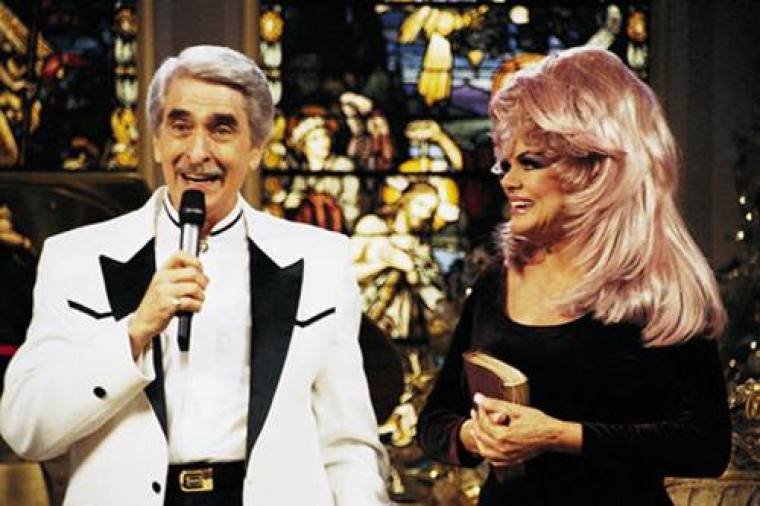 Trinity Broadcasting Network founders Paul and Jan Crouch are seen in this undated photo shared publicly online by the network.
