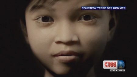 Virtual 10-year-old girl, Sweetie.