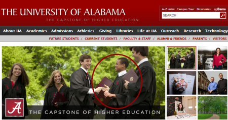 Credit : (Photo: Screen Grab via UA.edu)