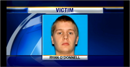 Ryan O'Donnell was killed by Anthony Utterback on Valentine's Day this year.