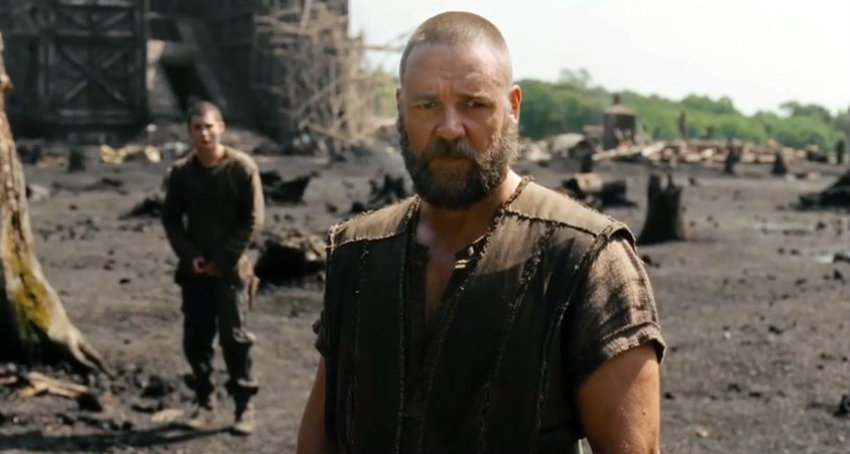 Actor Russell Crow stars as the title character in the film "Noah," slated for a March 28, 2014, release.