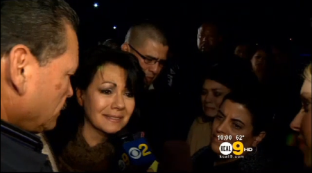 Daniel Diaz' grieving mother, Donna Diaz.