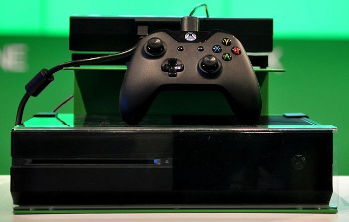 Xbox One console with controller.
