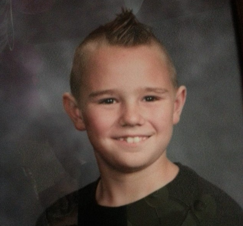 Nicolas McCabe, 9, tragically died when a tornado hit Moore in May earlier this year.