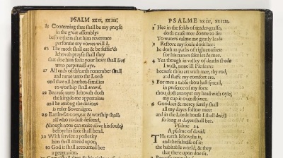 The Bay Psalm Book sold for just under $14.2 million in an auction this week.