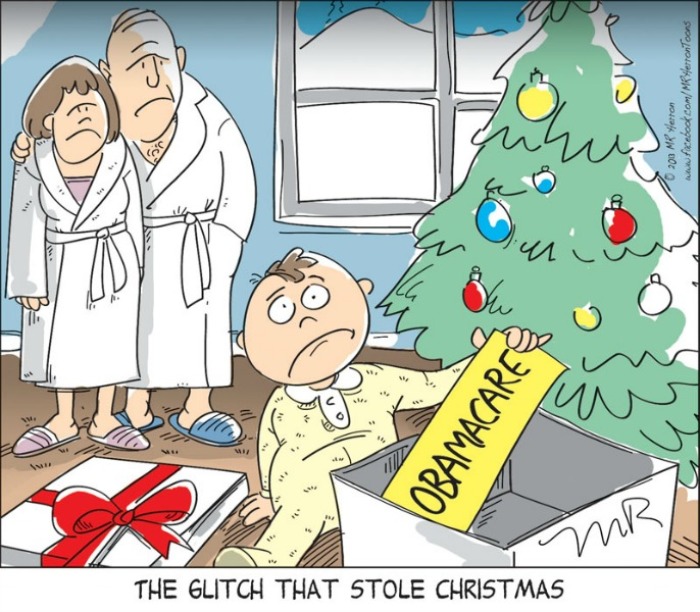 Obamacare; The Glitch That Stole Christmas