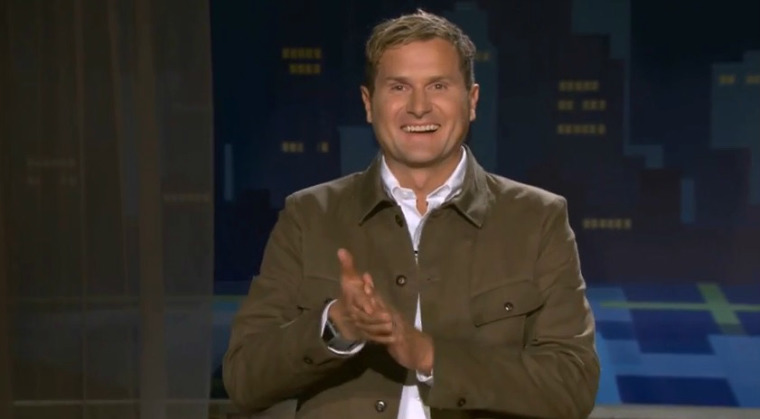 Christian author and pastor Rob Bell appeared on 'The Pete Holmes Show' during Dec. 4, 2013, broadcast.