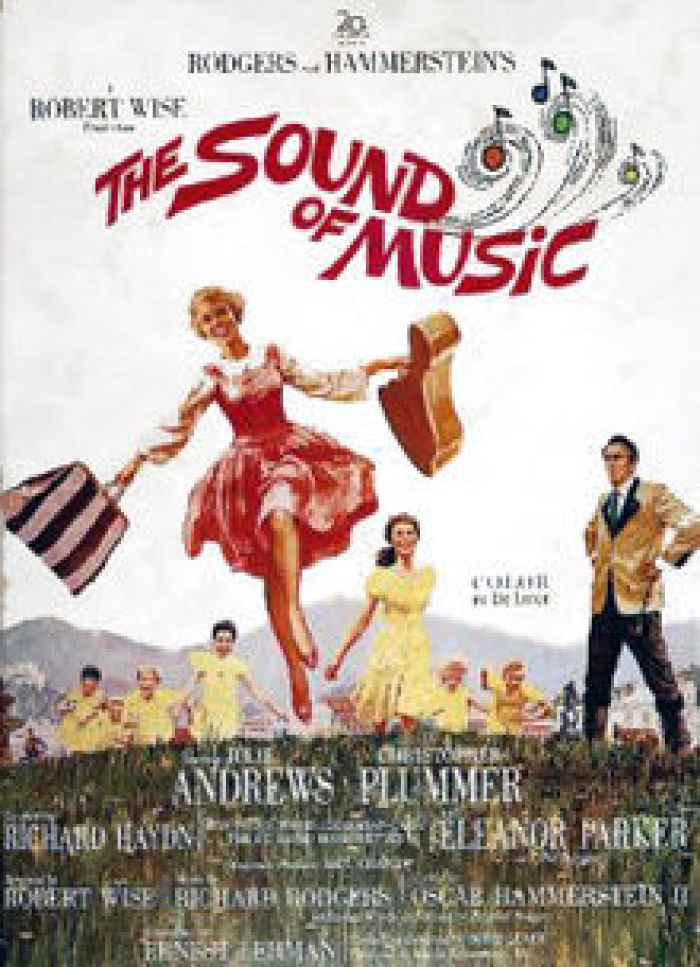 The Sound of Music 1965 movie poster.