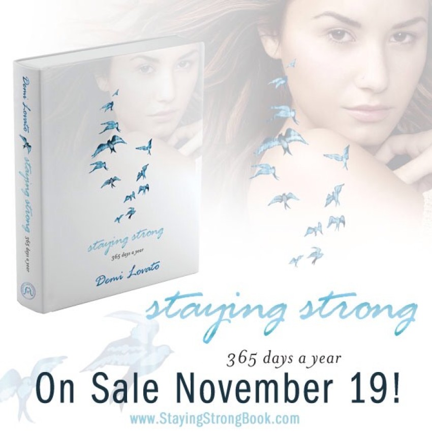 The cover art for Demi Lovato's new book, 