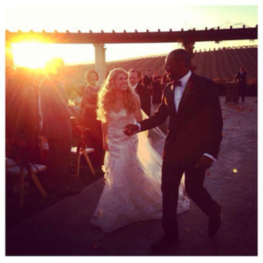 Stephen "tWitch" Boss and Allison Holker shared photos from their wedding.