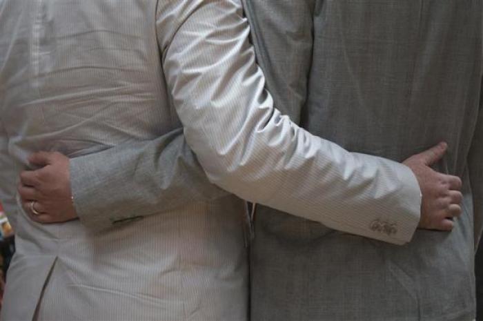 A same-sex couple marries in New York, June 20, 2012.