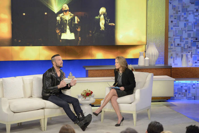 Pastor Carl Lentz of Hillsong NYC appears on 'Kaite' with Katie Couric in a Thursday, Dec. 18, 2013, broadcast.