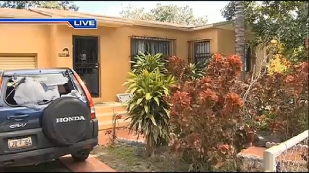 A Florida family's house was shot 30 times in the early morning of Dec. 18, 2013.