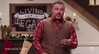 Mars Hill Pastor Mark Driscoll discusses the prosperity gospel in a sermon on Dec. 30, 2013.