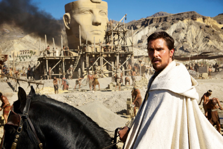 Christian Bale as Moses in 'Exodus'