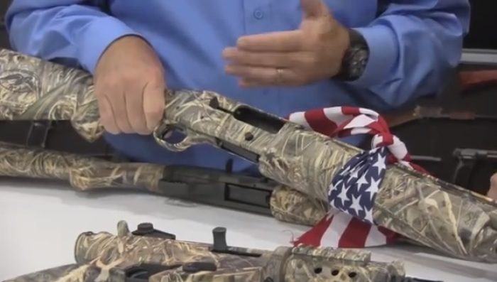 Sneak peek of the collaboration between Mossberg and the Duck Commander.