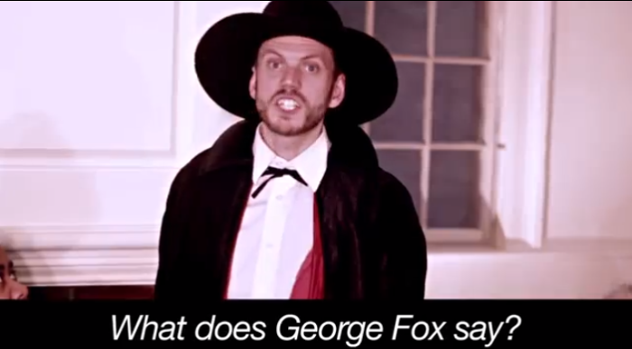 Copying Ylvis' 'What Does the Fox Say?' a group of Quakers put together a video explaining Quaker doctrine and presenting some biblical truths.