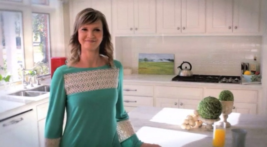 Missy Robertson of "Duck Dynasty" introduces her fashion line on a promotional video for the brand.