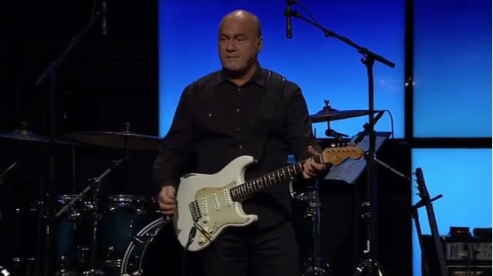 Evangelist Greg Laurie tells the story about how Bob Dylan and Jimi Hendrix both played guitars that later sold for a lot of money. That is because their value was based on who played them. Laurie demonstrates that this applies in Gods power in our lives as Christians. He then plays a riff on the guitar.
