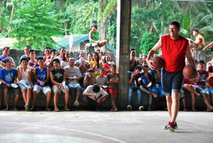 U.S. Christian pastor and missionary Tom Randall is seen in the Philippines in this public Facebook photo.