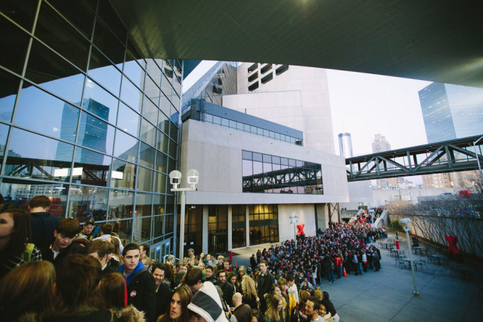 Over 20,000 students attend Passion 2014 Conference held at Philips Arena in Atlanta on Friday, January 17, 2014. This is the first of Passion's two large-scale gatherings this year in North America for 18-25 year olds.